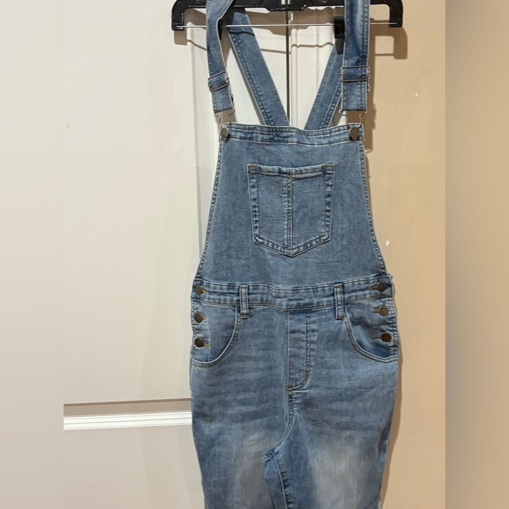 OG Easel Overalls Pants with Patchwork Accent - L… - image 11